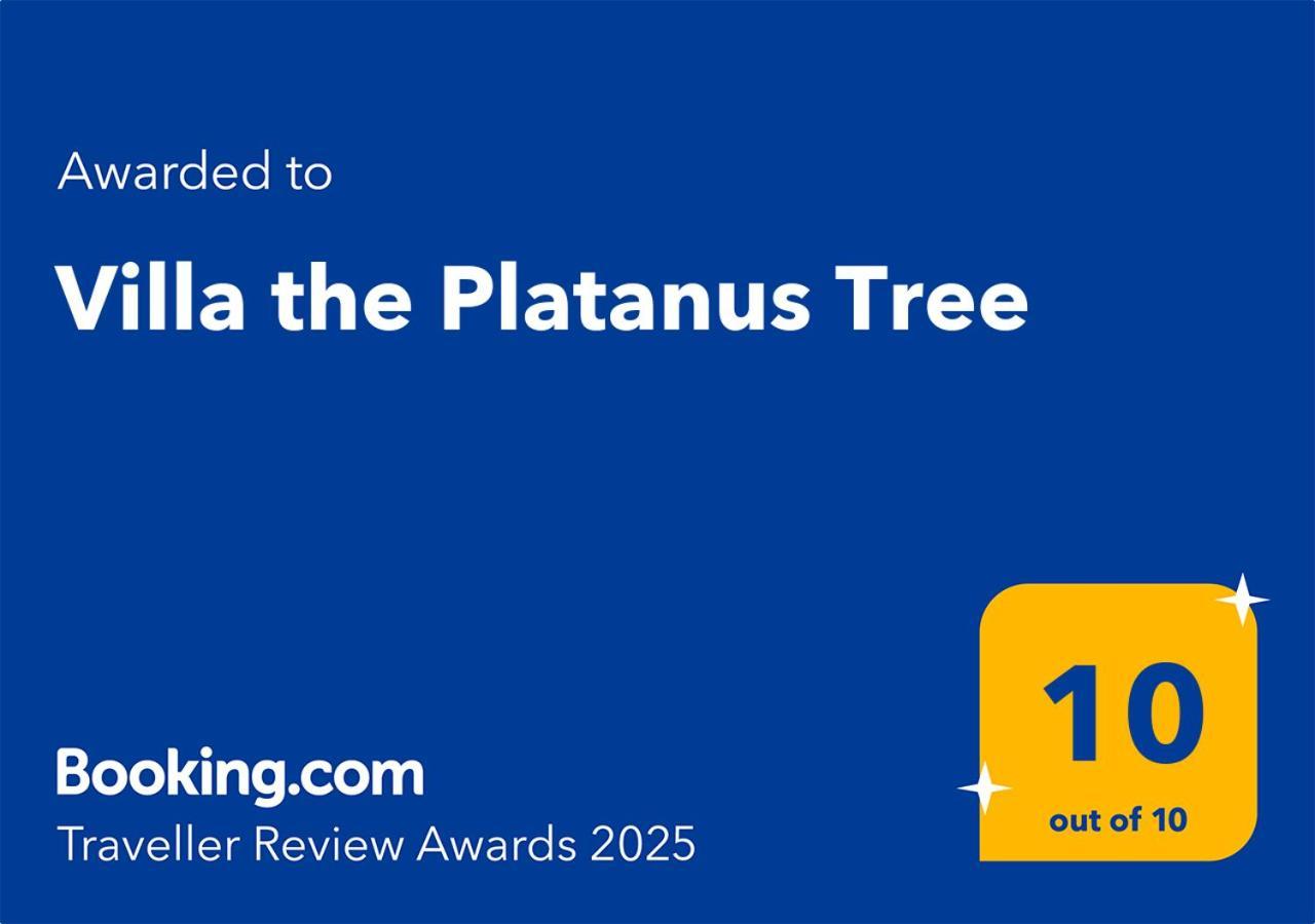 Villa The Platanus Tree Kato Vasiliki Екстериор снимка